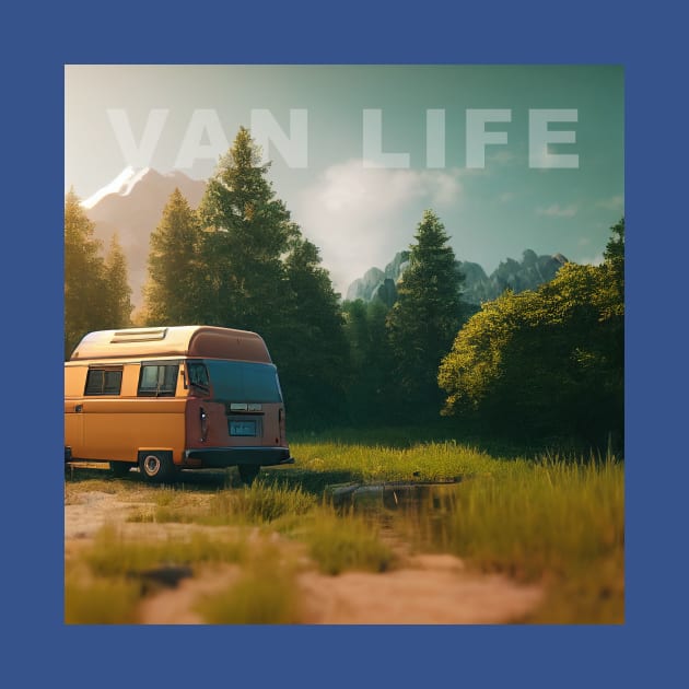 Van Life Camper RV Outdoors in Nature by Grassroots Green