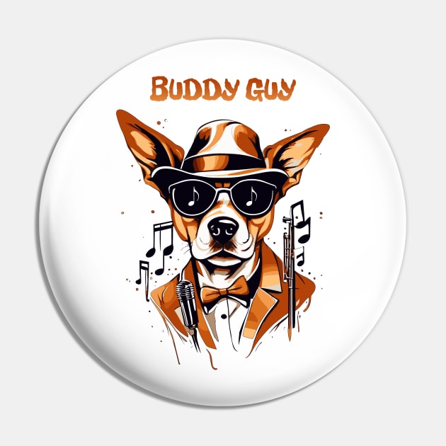 buddy guy Pin by Retro Project