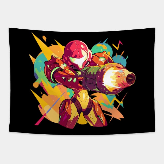 metroid Tapestry by boxermaniac