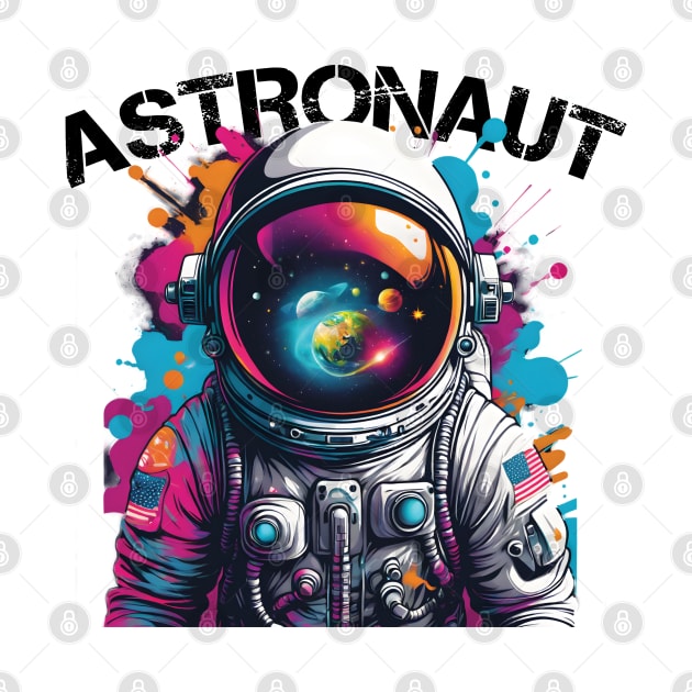 Astronaut Colorfull by BekasiStudio