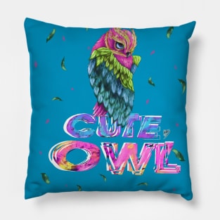 Night world full of color Pillow
