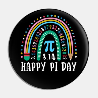 HAPPY PI DAY 3.14 Pin