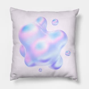 fluid holographic Pillow