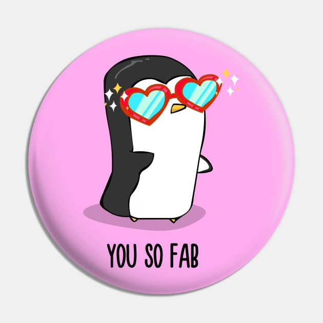 Fabulous Penguin Pin by AnishaCreations