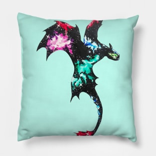 Galaxy Toothless Pillow
