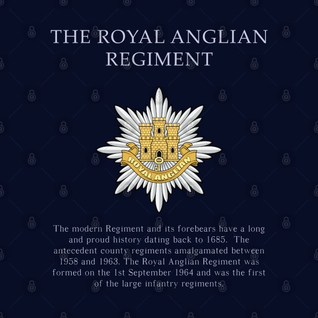 THE ROYAL ANGLIAN REGIMENT by Madi's shop