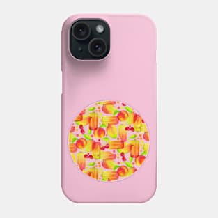 Summer Mango Pop on Pink Phone Case