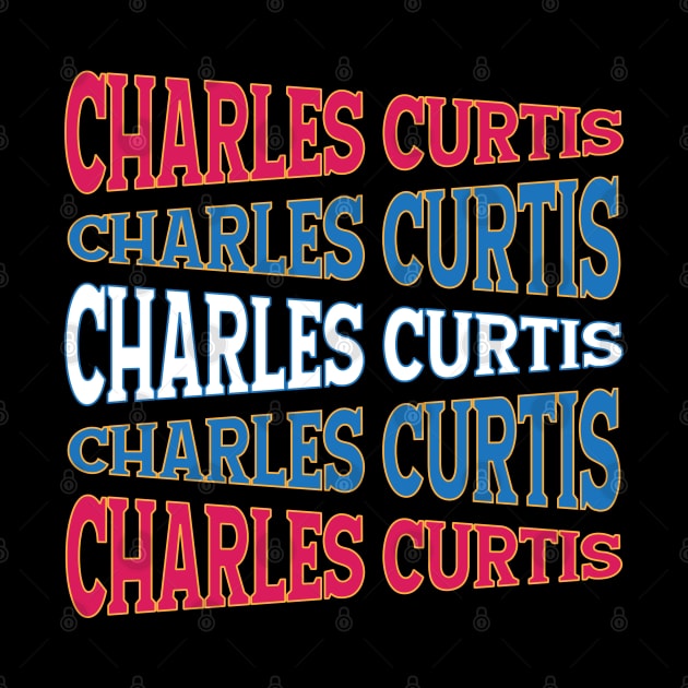 TEXT ART USA CHARLES CURTIS by LAVA-ROMA-NOVA