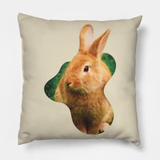 Easter Bunny with no eggs Pillow