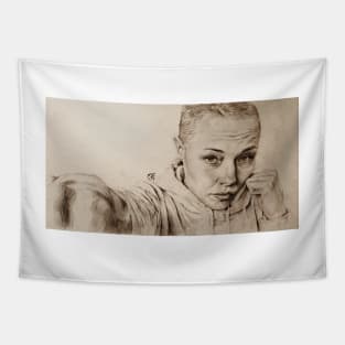 Thug Rose Namajunas Tapestry