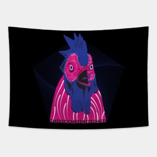 Screaming Rooster Tapestry