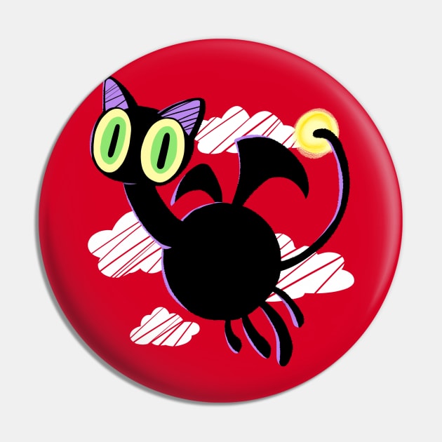 Devilman Crybaby Cat Demon Pin by Astrayeah