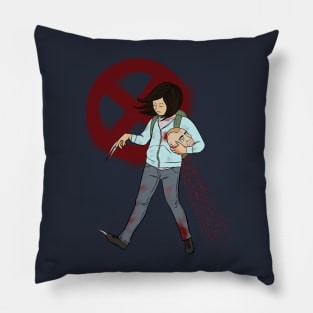 Transigen Lab Girl Pillow