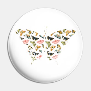 Butterflies Garden Pin