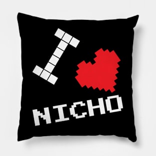 The GOAT of: I love Necho (version: 2) Pillow