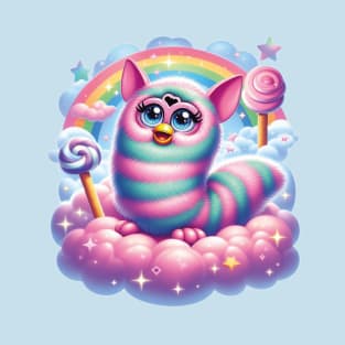 Long Furby in Candyland T-Shirt