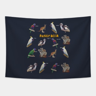 Australian Animals collection Tapestry