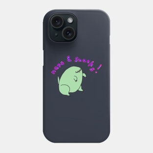 Naps and snacks Phone Case