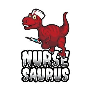 'Funny Nurse-Saurus' Awesome Nurse Gift T-Shirt