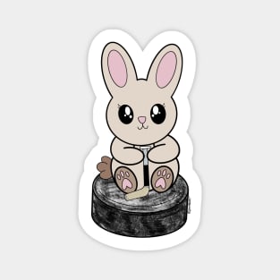 Puck Bunny Magnet