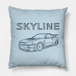 Skyline GTR Pillow