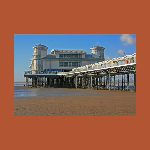 Grand Pier, Weston-Super-Mare, February 2024 by RedHillDigital