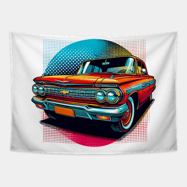 Chevrolet Biscayne Tapestry by Vehicles-Art