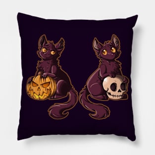 Hallowed Cats Pillow