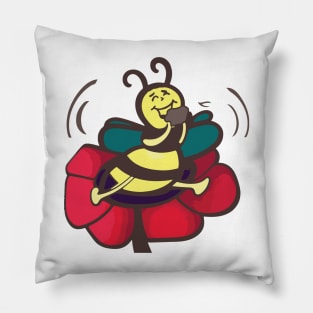 Bee tee Pillow