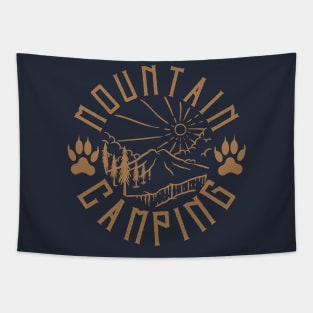 Mountain Camping Tapestry