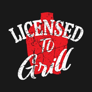 Kamado Joe Licensed to Grill Kamado Grill Gift T-Shirt