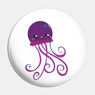 Jellyfish Pin