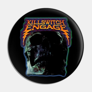 Killswitch Engage Strike Skull Pin