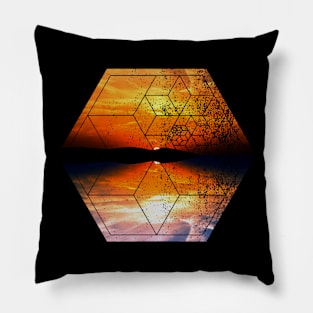 Nature and Geometry Pillow