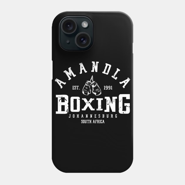 Amandla Boxing 2.0 Phone Case by 2 souls