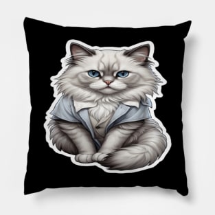 Ragdoll Cats: Loveable Cuddles with cute Eyes Pillow