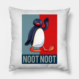 Noot Noot Penguin Meme Pillow