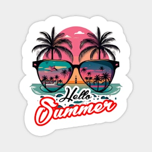 Hello Summer Magnet