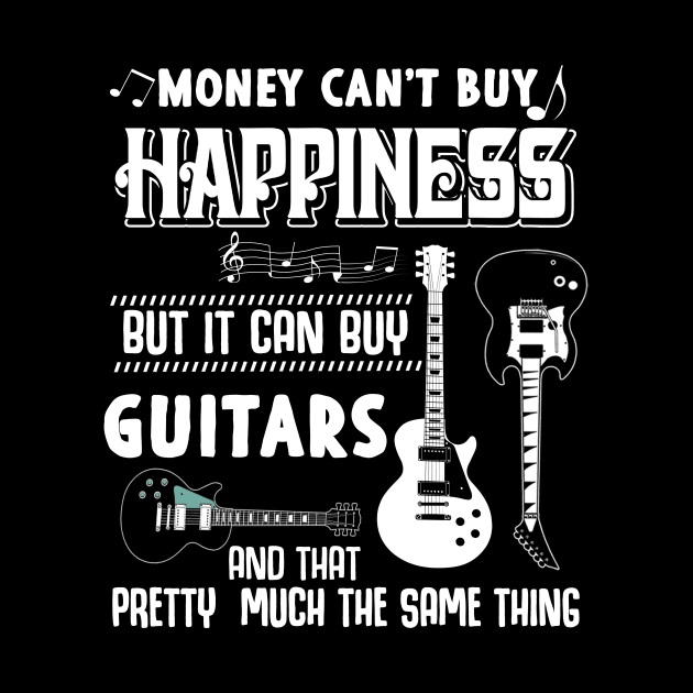 Money can't buy Happiness but it can buy GUITARS by jonetressie