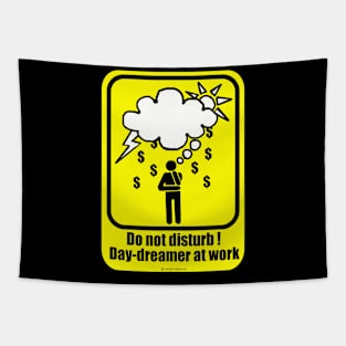 Day Dreamer At Work Tapestry