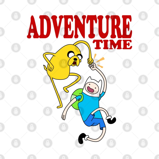 adventure time-jake and finn by screamousking