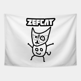 Zef Cat Tapestry