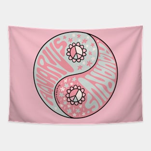 Aquarius Yin Yang Tapestry