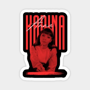 Anna karina///original retro Magnet