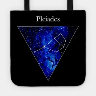 Pleiades Constellation Star Map Tote