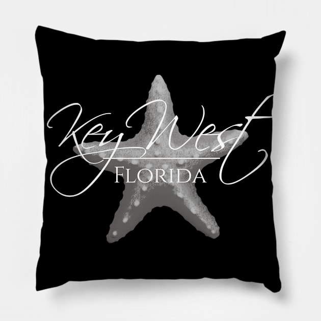 Key West Florida Starfish Pillow by macdonaldcreativestudios