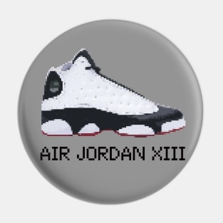 AJ XIII - Pixelated art Pin