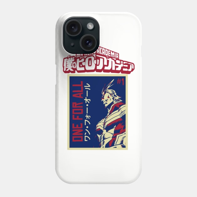 All Might Phone Case by Koburastyle