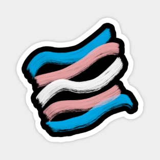 Pride Paint Transgender Magnet