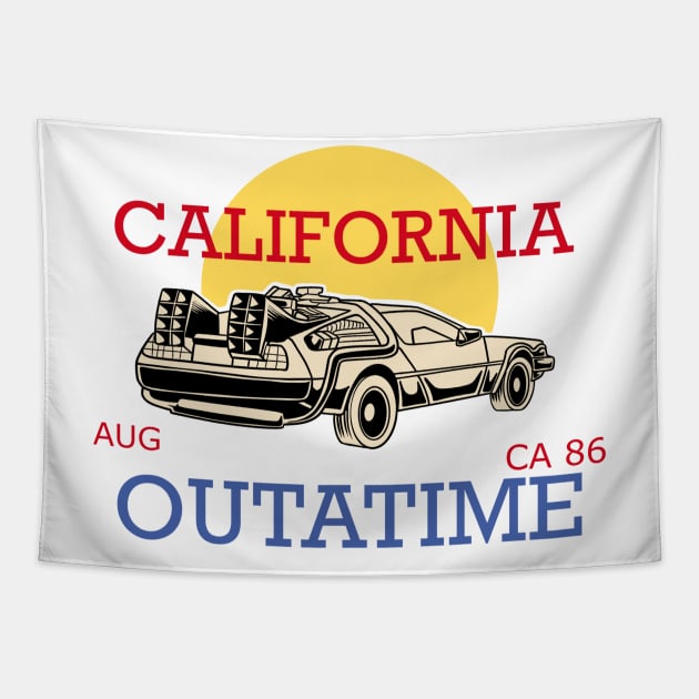 OutaTime Tapestry by theyoiy